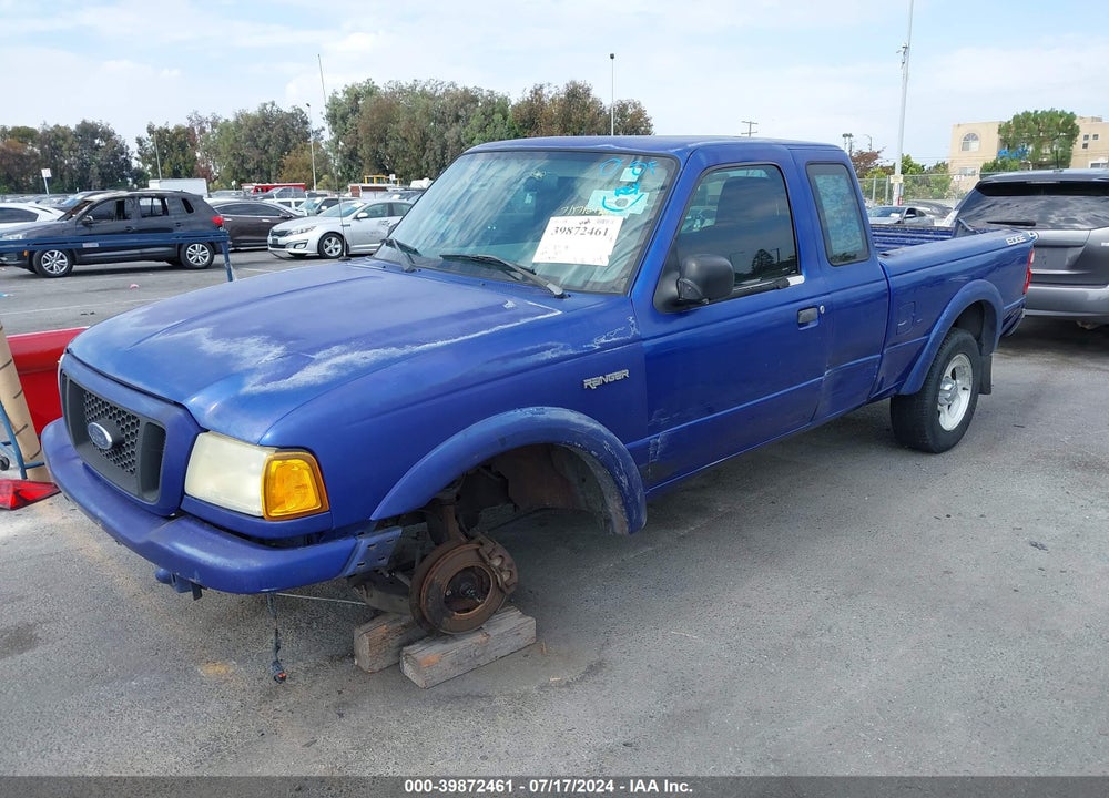 2004 FORD RANGER EDGE/TREMOR/XL/XLT VIN: 1FTYR14U24PB45582