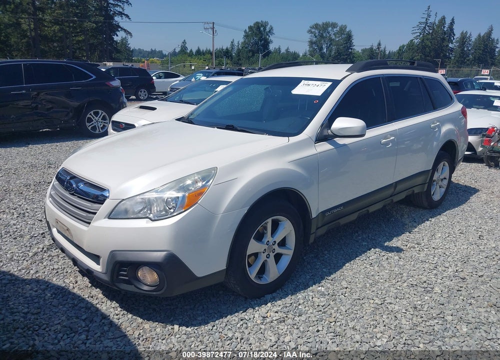 2014 SUBARU OUTBACK 2.5I PREMIUM VIN: 4S4BRBCC0E3283744