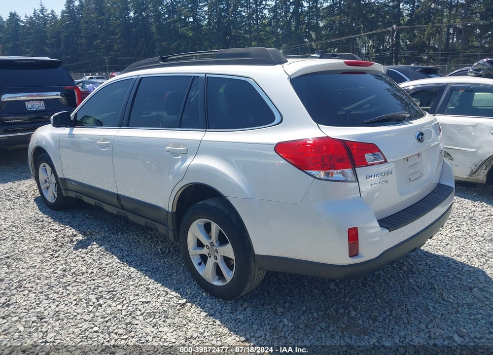2014 SUBARU OUTBACK 2.5I PREMIUM VIN: 4S4BRBCC0E3283744