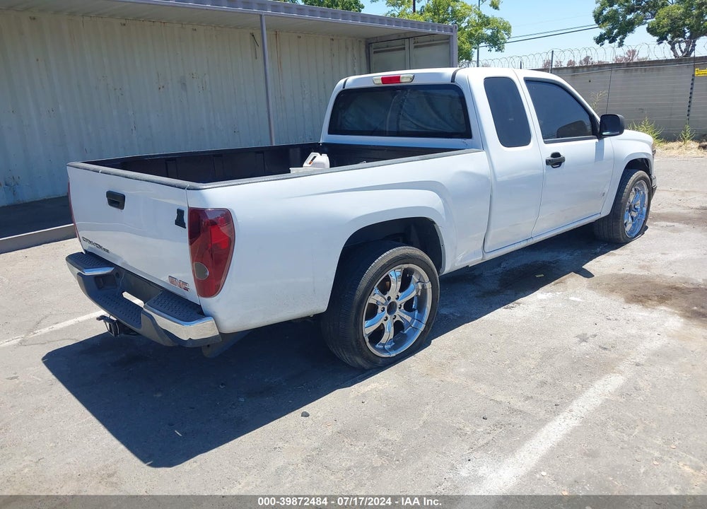 2008 GMC CANYON SLE1 VIN: 1GTCS19E888176769