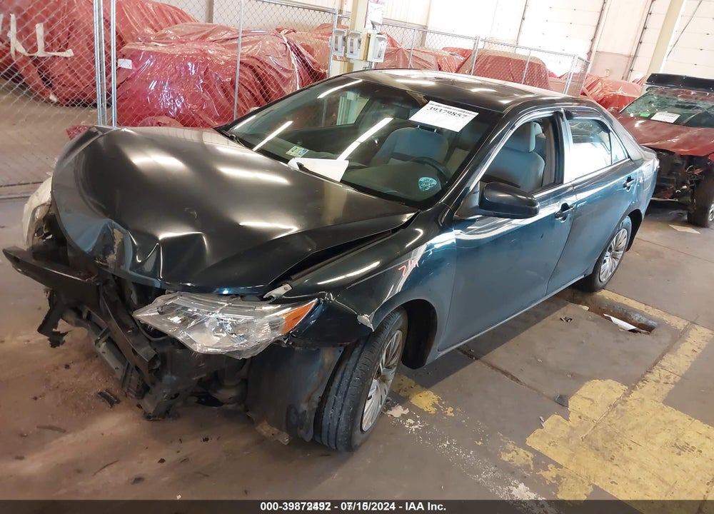 2012 TOYOTA CAMRY LE VIN: 4T4BF1FK7CR193199