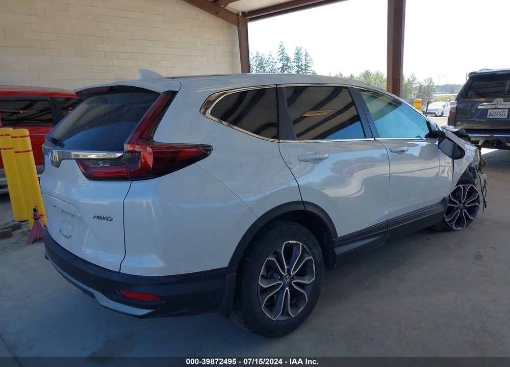 2021 HONDA CR-V AWD EX-L VIN: 2HKRW2H88MH606845