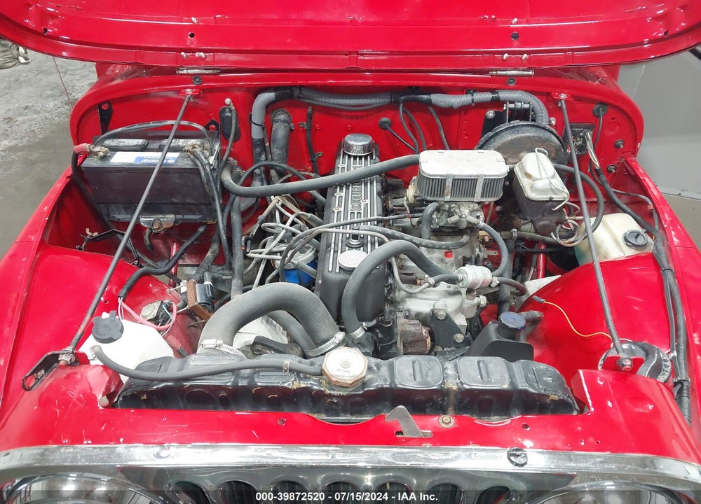 1985 JEEP CJ7 VIN: 1JCCF87E5FT098928