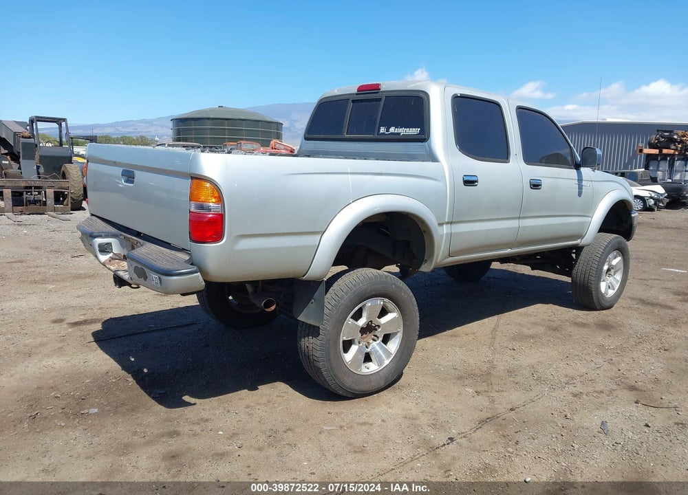 2004 TOYOTA TACOMA PRERUNNER V6 VIN: 5TEGN92N84Z400214