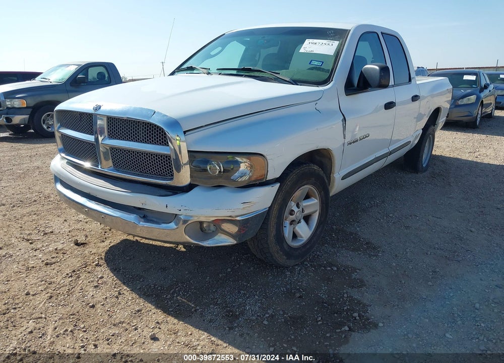 2002 DODGE RAM 1500 ST VIN: 1D7HA18Z72S726198