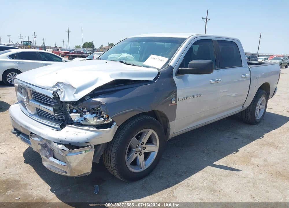 2012 RAM 1500 SLT VIN: 1C6RD7LT1CS229457