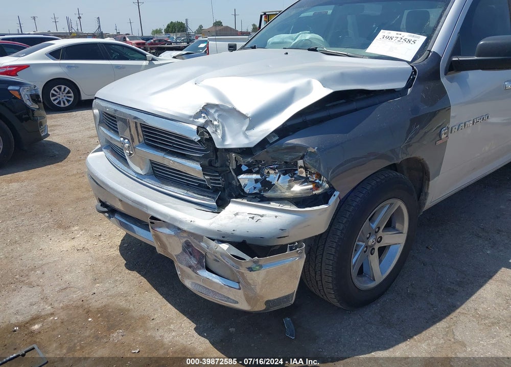 2012 RAM 1500 SLT VIN: 1C6RD7LT1CS229457