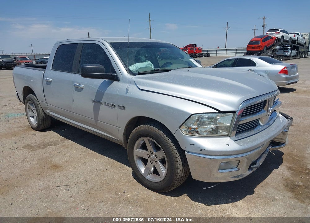 2012 RAM 1500 SLT VIN: 1C6RD7LT1CS229457