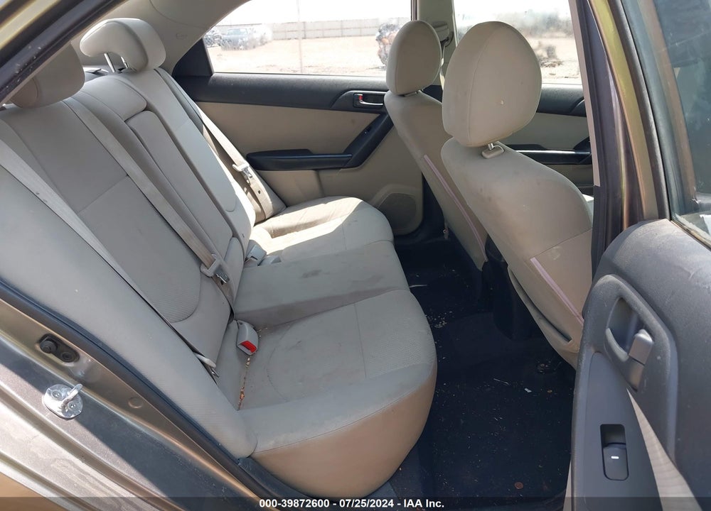 2011 KIA FORTE EX VIN: KNAFU4A20B5401136