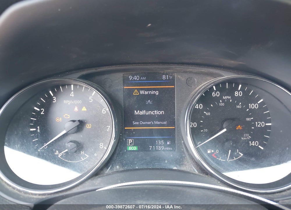 2018 NISSAN ROGUE S VIN: 5N1AT2MV7JC744140