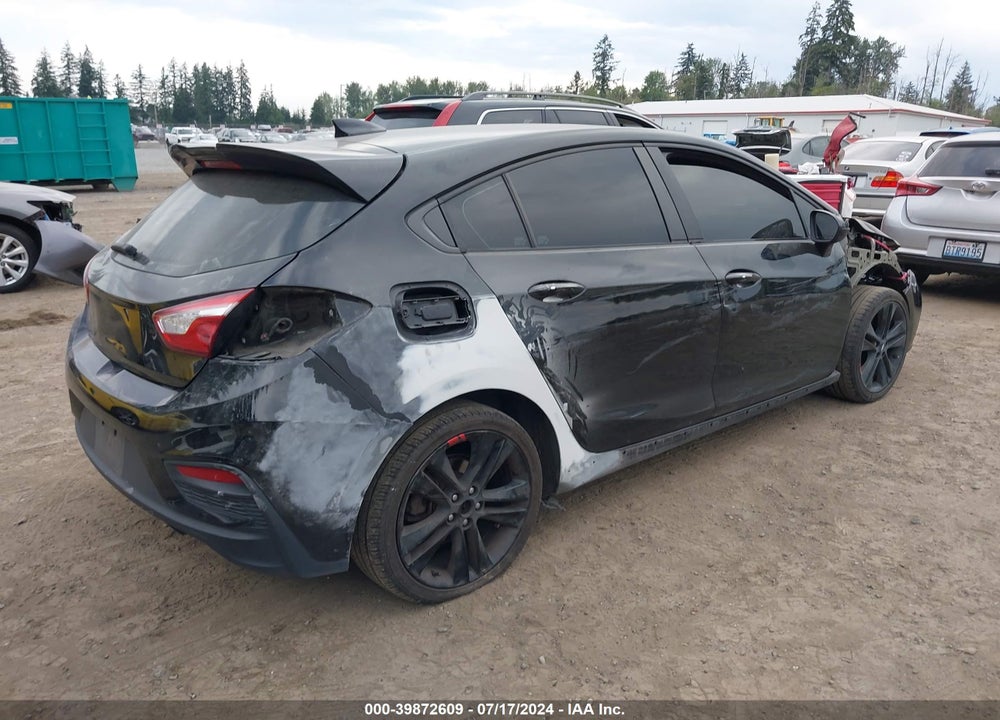 2018 CHEVROLET CRUZE LT AUTO VIN: 3G1BE6SM0JS651533
