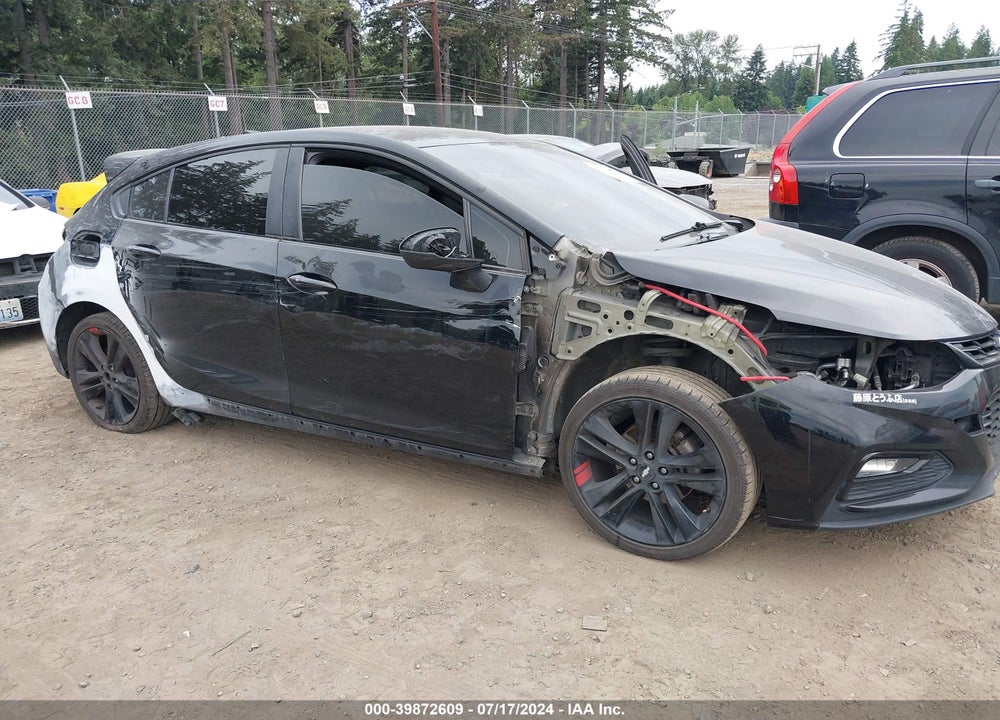 2018 CHEVROLET CRUZE LT AUTO VIN: 3G1BE6SM0JS651533