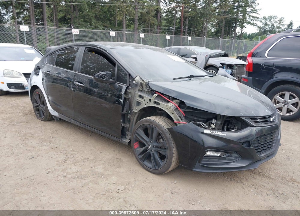 2018 CHEVROLET CRUZE LT AUTO VIN: 3G1BE6SM0JS651533