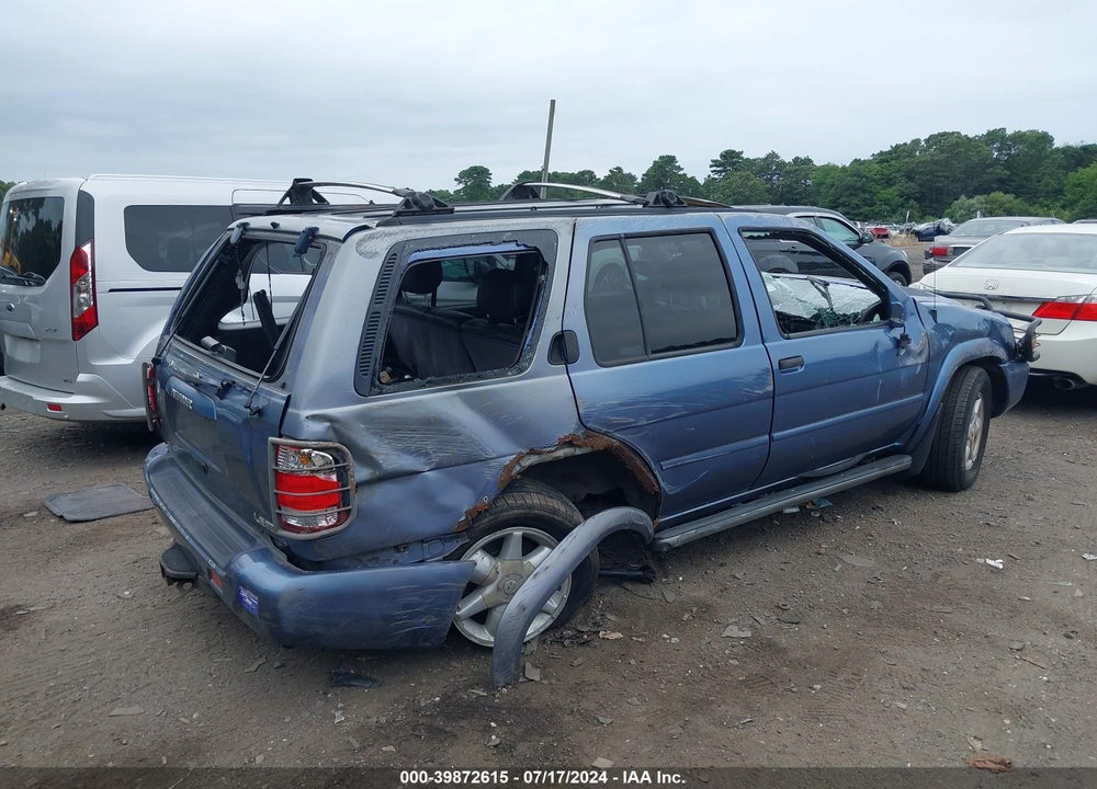 2001 NISSAN PATHFINDER LE VIN: JN8DR09Y31W601969