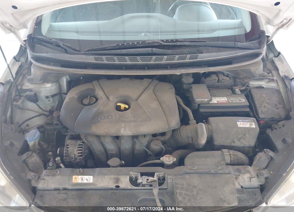 2014 HYUNDAI ELANTRA SE VIN: KMHDH4AEXEU181485