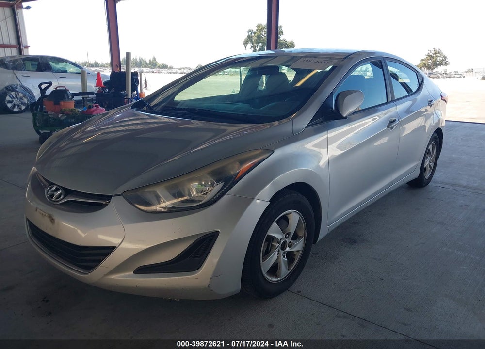 2014 HYUNDAI ELANTRA SE VIN: KMHDH4AEXEU181485