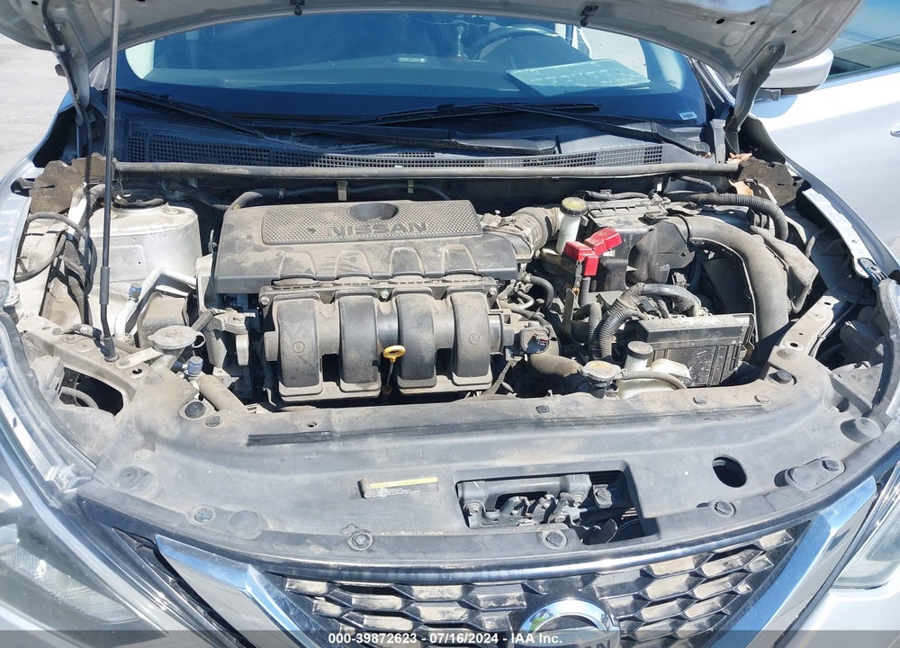 2016 NISSAN SENTRA S VIN: 3N1AB7AP0GY318027