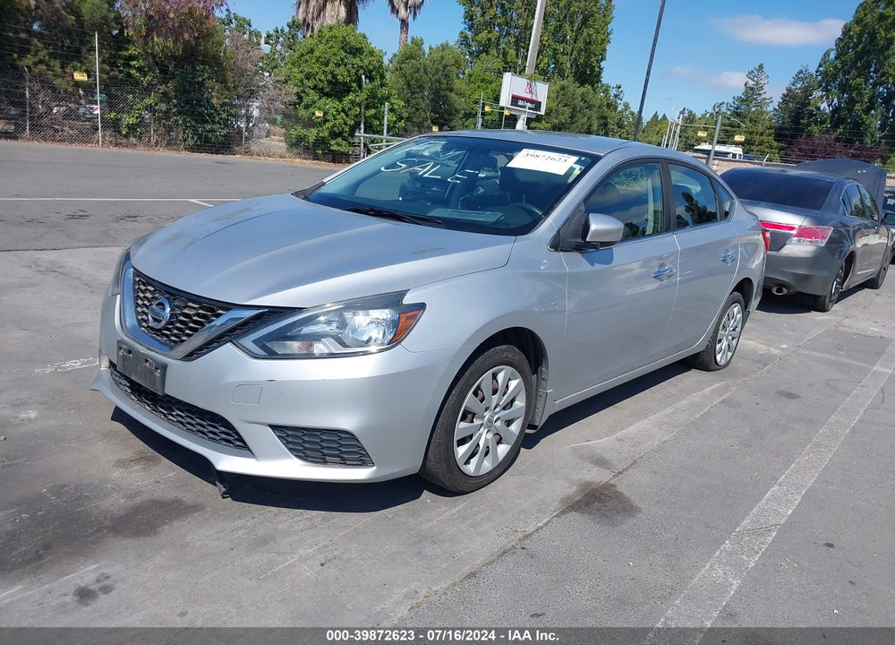 2016 NISSAN SENTRA S VIN: 3N1AB7AP0GY318027