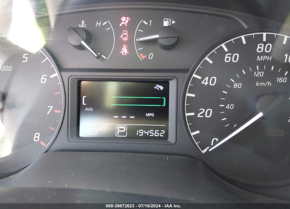 2016 NISSAN SENTRA S VIN: 3N1AB7AP0GY318027