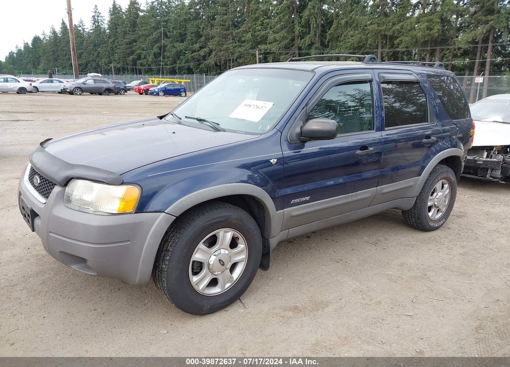 2002 FORD ESCAPE XLT VIN: 1FMYU03172KA36363