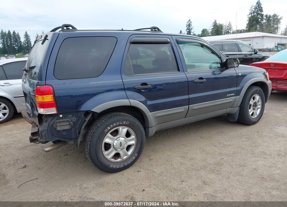 2002 FORD ESCAPE XLT VIN: 1FMYU03172KA36363