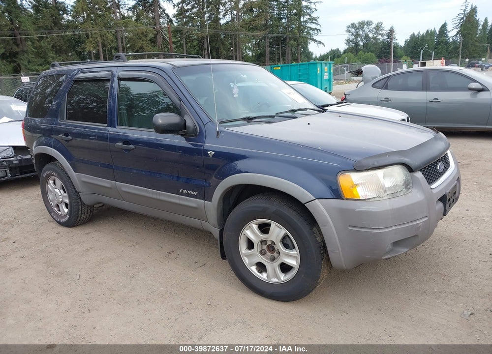 2002 FORD ESCAPE XLT VIN: 1FMYU03172KA36363