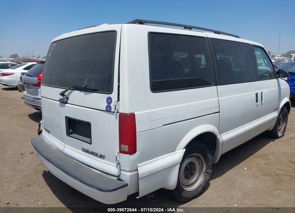 2000 CHEVROLET ASTRO VIN: 1GNDM19W8YB117237