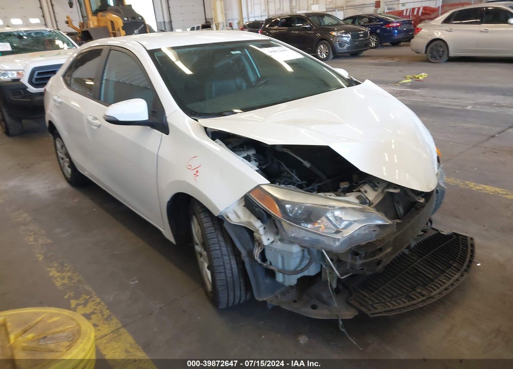 2014 TOYOTA COROLLA S VIN: 5YFBURHE1EP053594