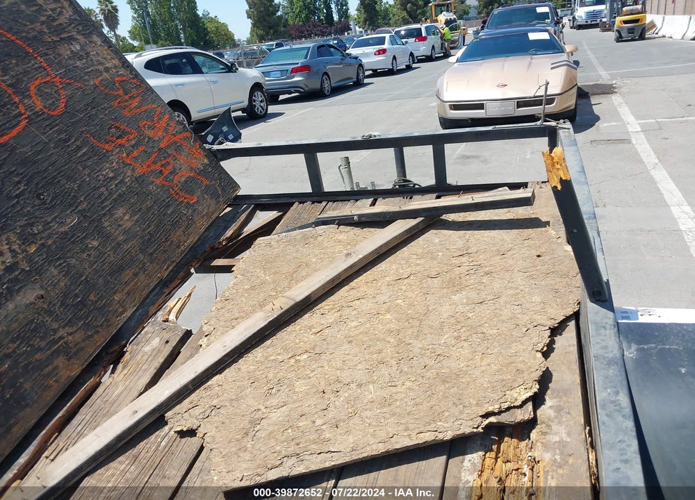 2004 CARSON UTILITY TRAILER VIN: 4HXSU08144C079123