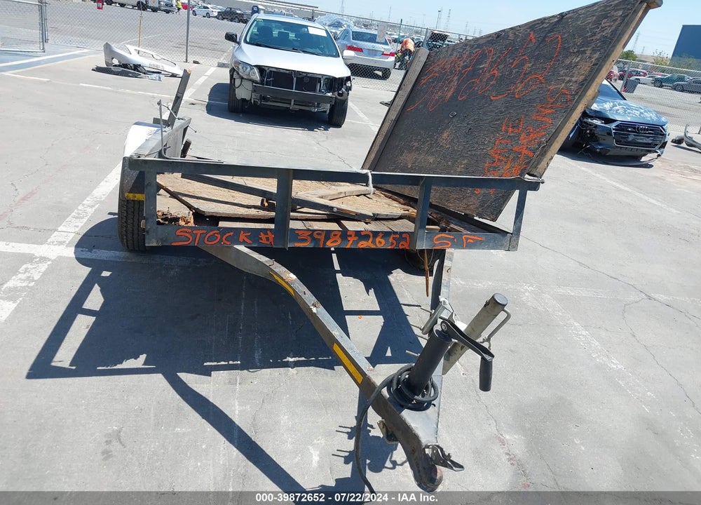2004 CARSON UTILITY TRAILER VIN: 4HXSU08144C079123