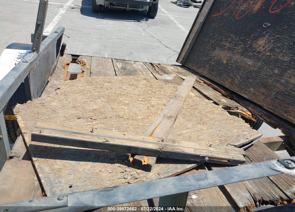 2004 CARSON UTILITY TRAILER VIN: 4HXSU08144C079123