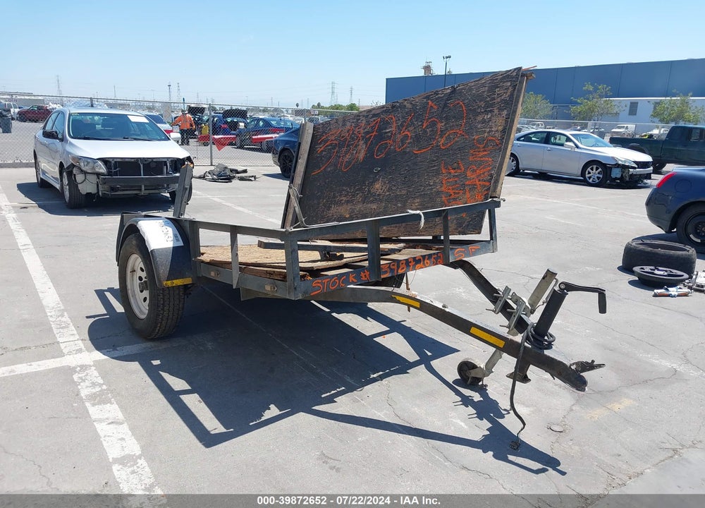 2004 CARSON UTILITY TRAILER VIN: 4HXSU08144C079123