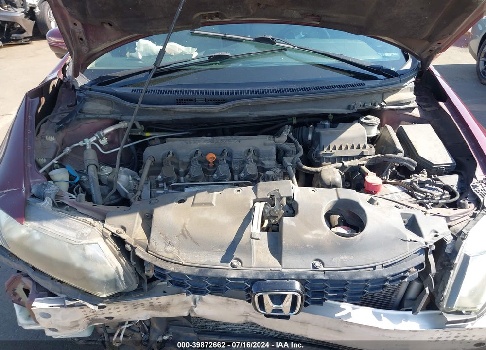2014 HONDA CIVIC EX VIN: 19XFB2F86EE070923