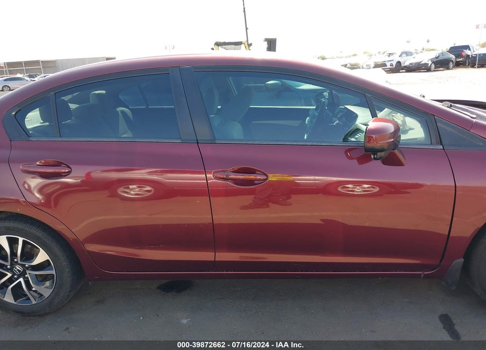 2014 HONDA CIVIC EX VIN: 19XFB2F86EE070923