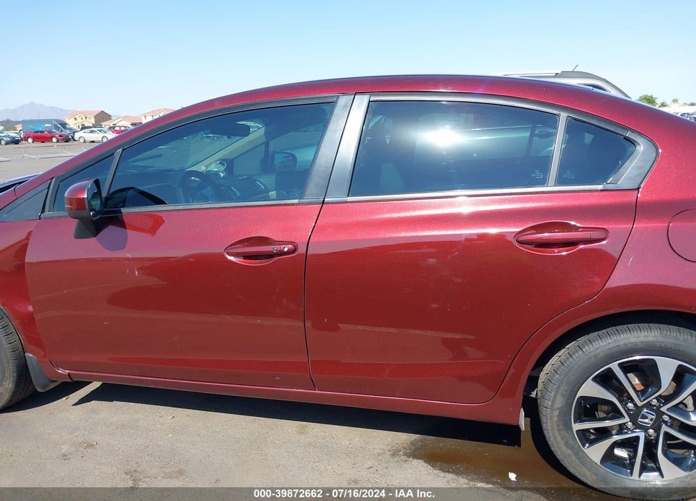 2014 HONDA CIVIC EX VIN: 19XFB2F86EE070923