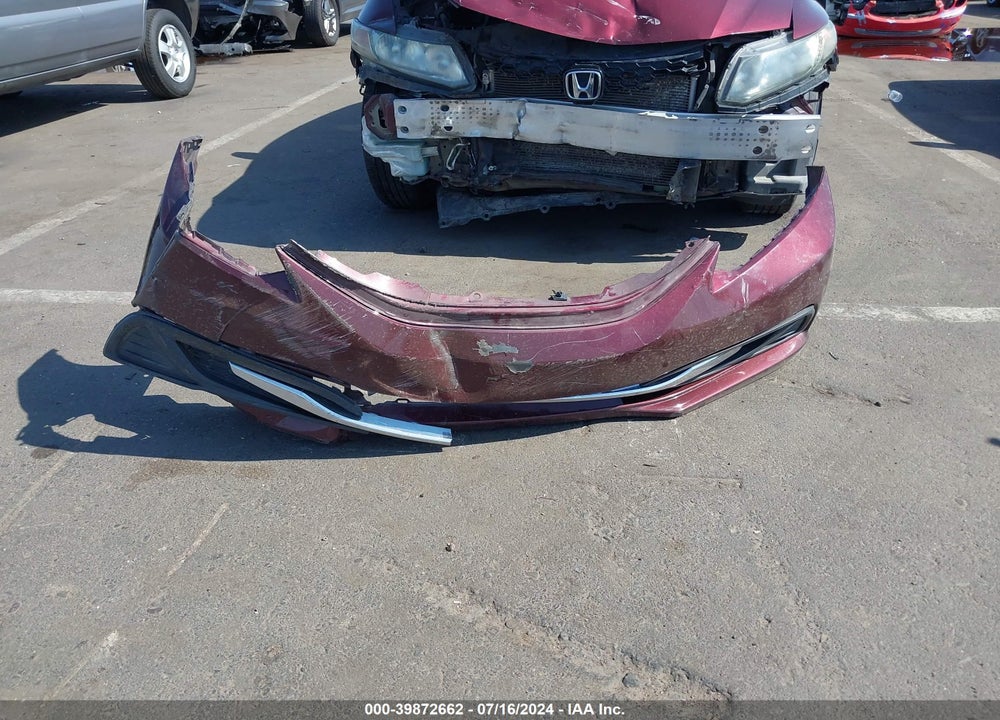 2014 HONDA CIVIC EX VIN: 19XFB2F86EE070923