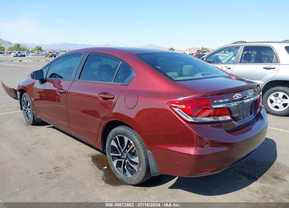 2014 HONDA CIVIC EX VIN: 19XFB2F86EE070923