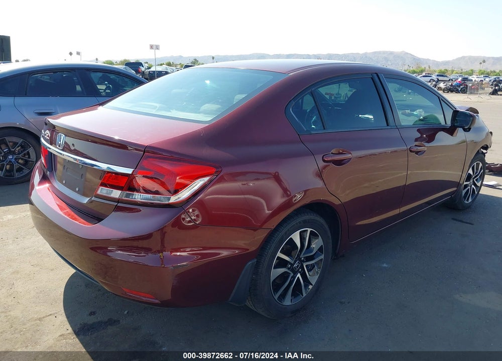 2014 HONDA CIVIC EX VIN: 19XFB2F86EE070923