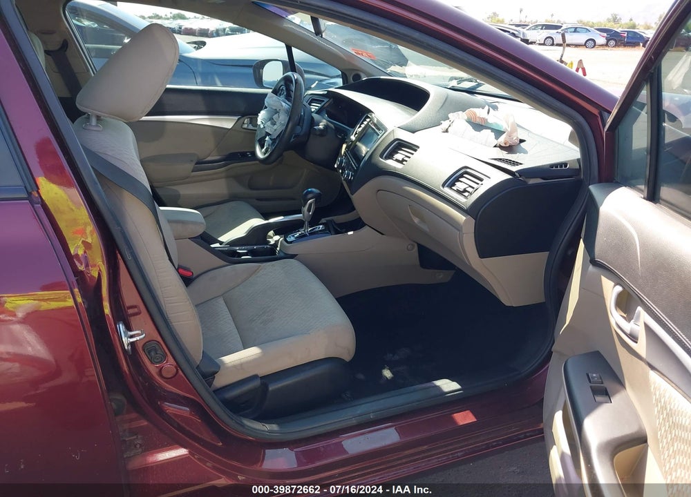2014 HONDA CIVIC EX VIN: 19XFB2F86EE070923
