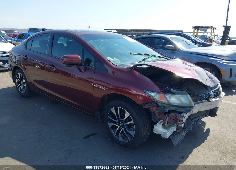 2014 HONDA CIVIC EX VIN: 19XFB2F86EE070923