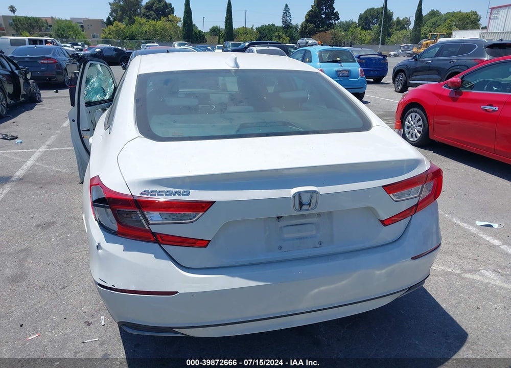 2018 HONDA ACCORD EX VIN: 1HGCV1F43JA265636