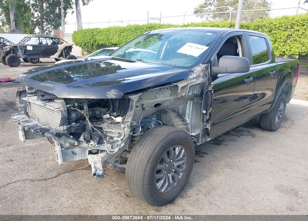 2021 FORD RANGER XLT VIN: 1FTER4EH1MLD23804