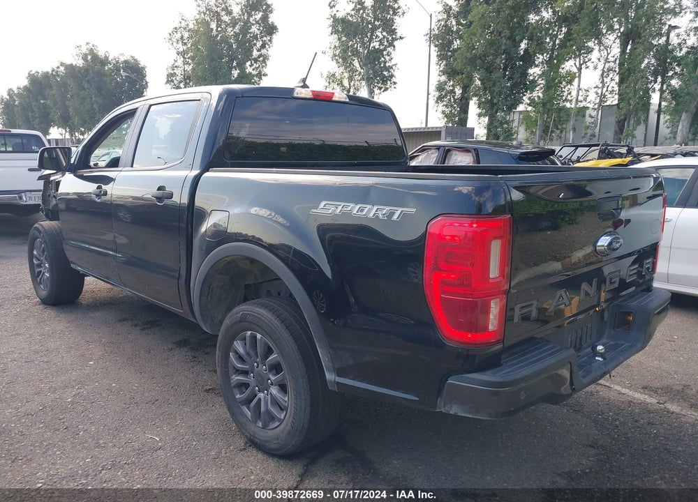 2021 FORD RANGER XLT VIN: 1FTER4EH1MLD23804