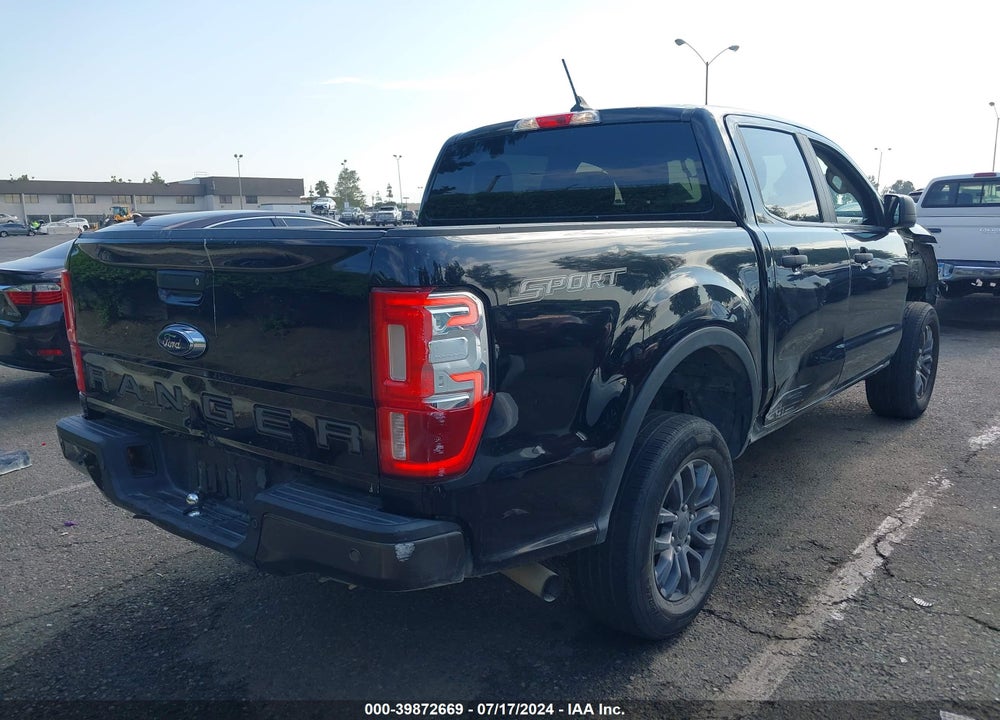 2021 FORD RANGER XLT VIN: 1FTER4EH1MLD23804