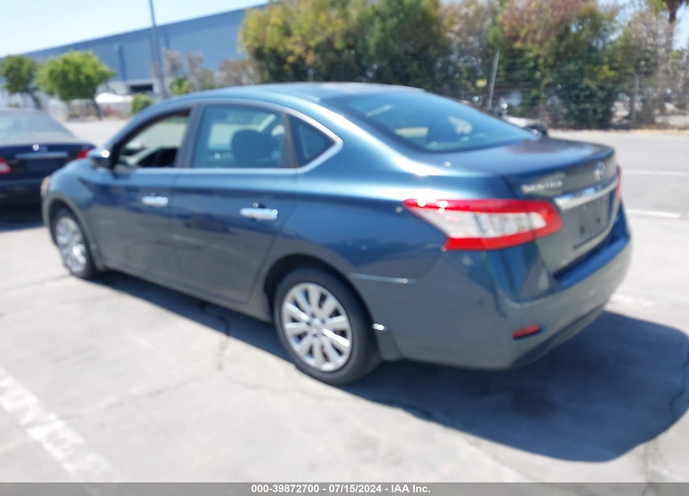 2014 NISSAN SENTRA FE+ S/FE+ SV/S/SL/SR/SV VIN: 1N4AB7AP0EN851914