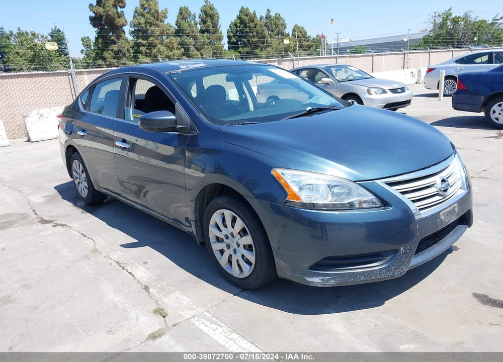 2014 NISSAN SENTRA FE+ S/FE+ SV/S/SL/SR/SV VIN: 1N4AB7AP0EN851914