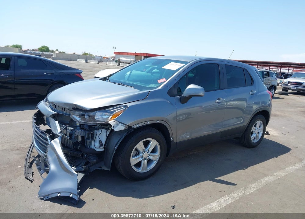2020 CHEVROLET TRAX FWD LS VIN: 3GNCJKSB0LL334550