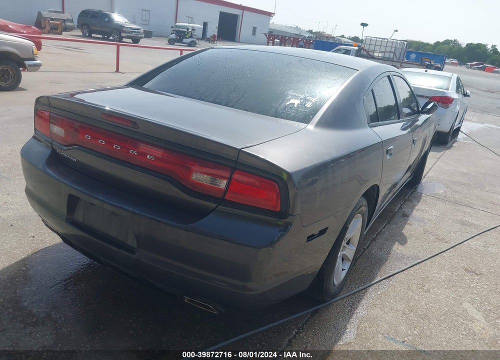 2013 DODGE CHARGER SE VIN: 2C3CDXBG8DH625210