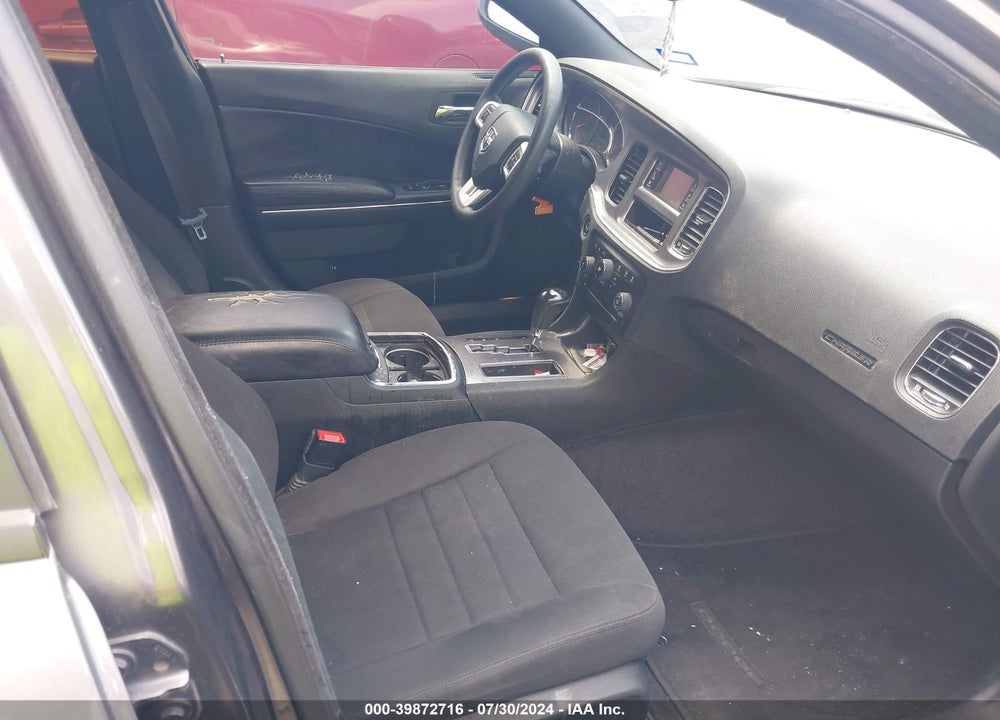 2013 DODGE CHARGER SE VIN: 2C3CDXBG8DH625210