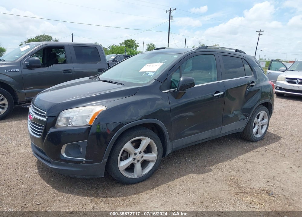 2015 CHEVROLET TRAX LTZ VIN: KL7CJNSB6FB164613